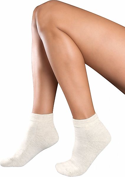 Fußgut Haussocken "Wärmesocken für warme Füße" 1 Stk. tlg. Plüschsohle, wei günstig online kaufen