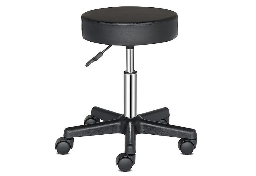 VINGLI Drehhocker Rollhocker höhenverstellbar, Bürohocker, Arbeitshocker 36 günstig online kaufen