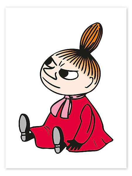Posterlounge Poster Moomin, Kleine Mü, Kindergarten günstig online kaufen