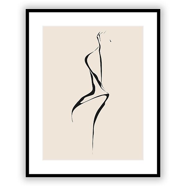 Bild Nude Line II 40 x 50 cm, 40 x 50 cm günstig online kaufen