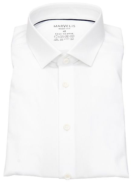 MARVELIS Businesshemd Body Fit stark tailliert günstig online kaufen