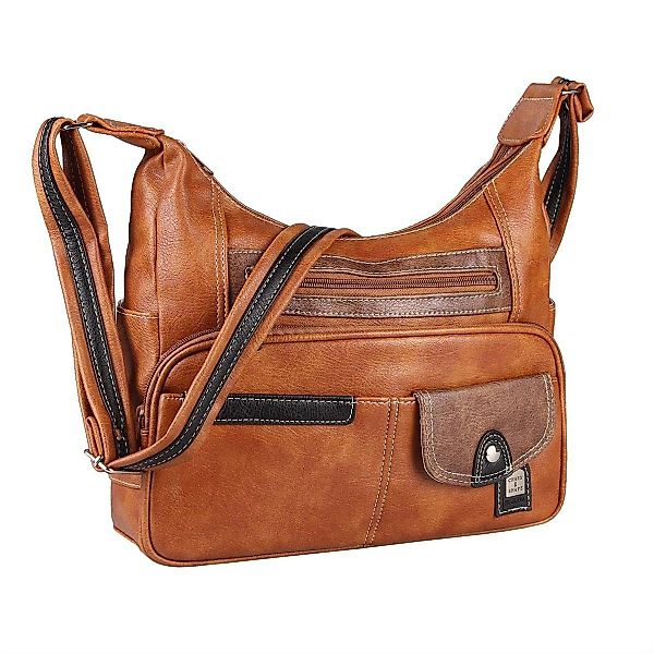 ITALYSHOP24 Schultertasche Damen Tasche CrossBody Schultertasche günstig online kaufen