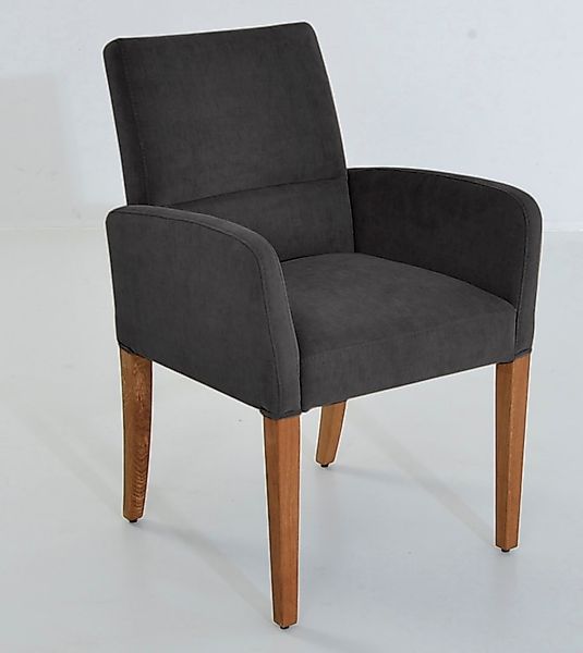 K+W Komfort & Wohnen Armlehnstuhl "GOBY" () 4-Fuß-Armlehnenstuhl mit Füßen günstig online kaufen