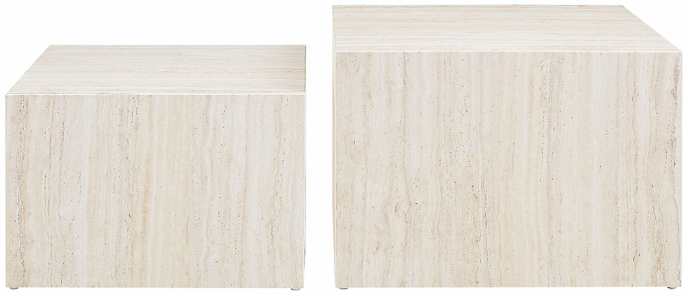SalesFever Couchtisch "Almeria - stilvoller Couch- und Beistelltisch" Set, günstig online kaufen