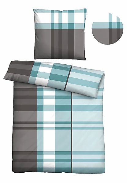 Castell - Markenbettwäsche Bettwäsche "0350355" 2 Stk. Poly-Cotton, wohlig günstig online kaufen