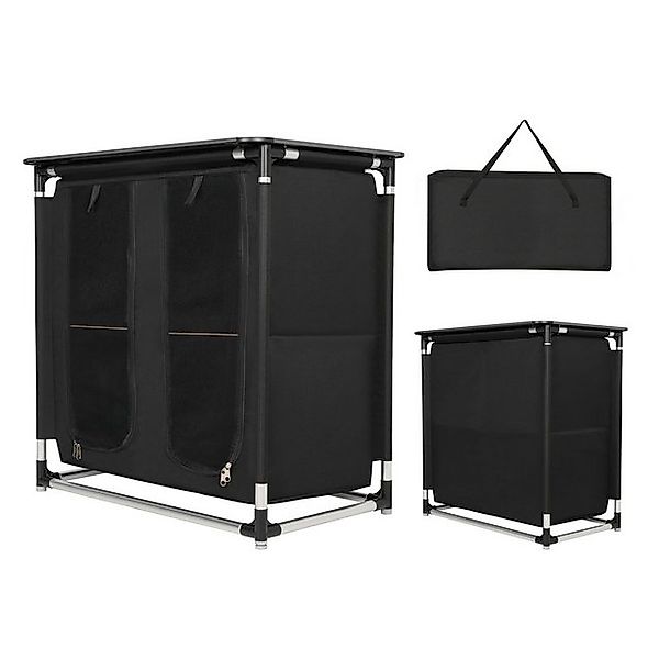 NILS CAMP Campingschrank Reise- Mehrzweckschrank mit Ablagefläche/Tisch 84x günstig online kaufen