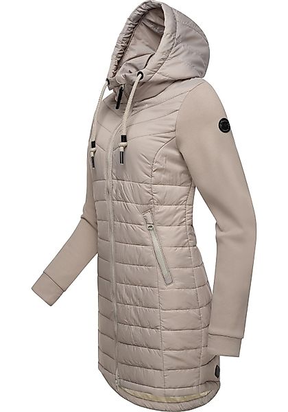 Ragwear Steppmantel "Lucinda Long", Mantel aus modernem Materialmix mit Kap günstig online kaufen