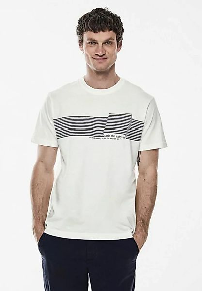 STREET ONE MEN Rundhalsshirt, aus reiner Baumwolle günstig online kaufen