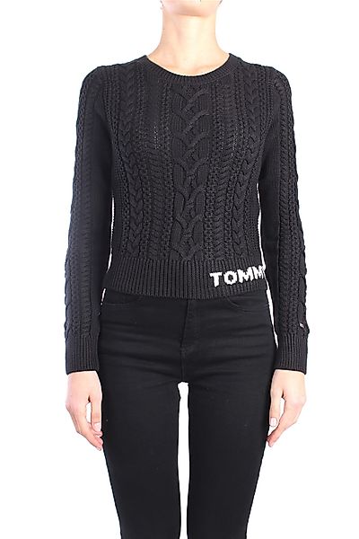 tommy jeans Halsband Damen schwarz cotone günstig online kaufen