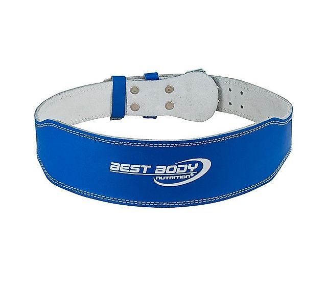 Best Body Nutrition Ledergürtel Gewichthebergürtel - blau - Stück günstig online kaufen