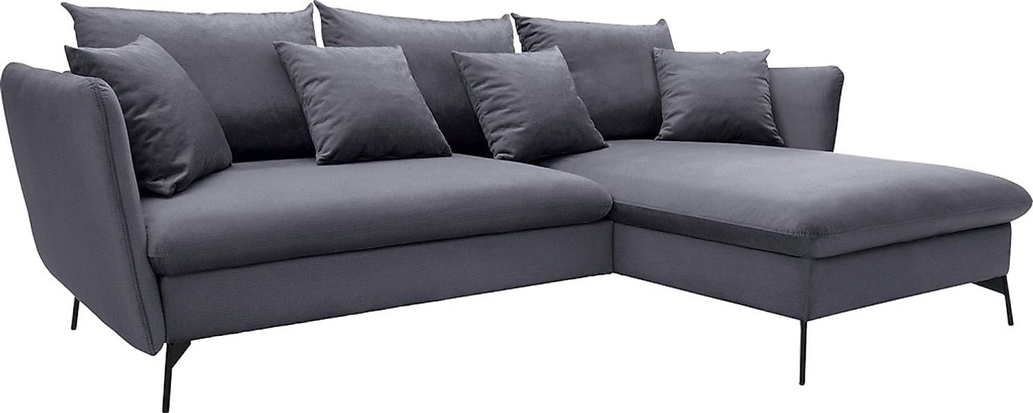 andas Ecksofa »LIVORNO,258 cm, L-Form,«, Schlaffunktion u. Bettkasten (139/ günstig online kaufen