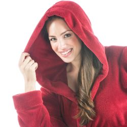 CelinaTex Bademantel Morgenmantel Damen kurz Fleece günstig online kaufen