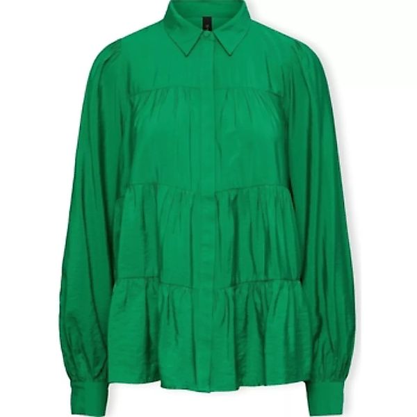 Y.a.s  Blusen YAS Noos Pala Shirt L/S - Green günstig online kaufen