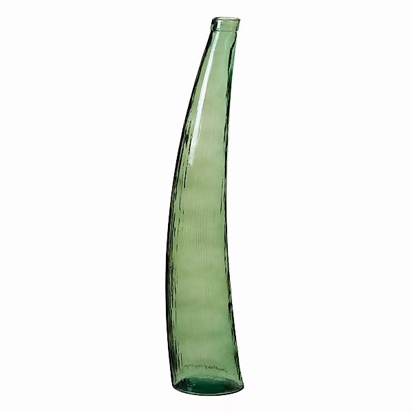 Vase 20 X 20 X 100 Cm Grün Glas günstig online kaufen
