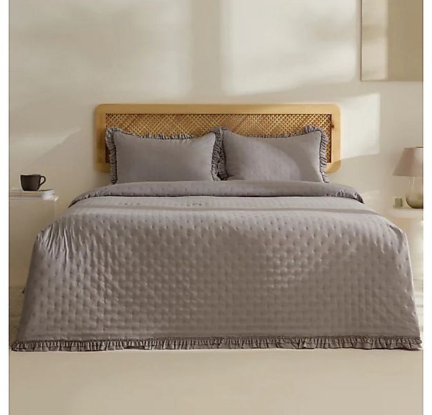 Karaca Tagesdecke Karaca Fiona Tagesdecke Set 230x240 cm + 2 x Kissenbezug günstig online kaufen