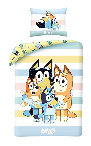 Bluey Kinderbettwäsche Bluey Kinderbettwäsche 140 x günstig online kaufen
