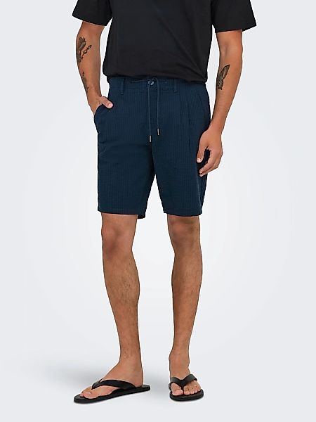 ONLY & SONS Shorts "ONSLEO LIFE 0009 SEERSUCKER SHORTS NOOS" günstig online kaufen