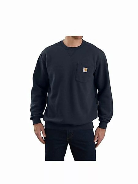 Carhartt Troyer Carhartt Crewneck Sweatshirt marineblau günstig online kaufen
