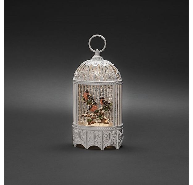 KONSTSMIDE LED Laterne "Rotkehlchen im Baum" weiß, 0,1W, warmweiß, batterie günstig online kaufen