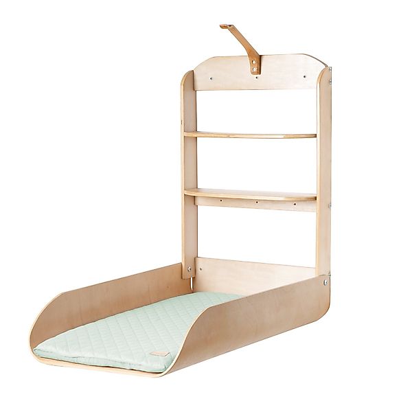 roba® Wickelregal Wandwickelregal, klappbarer Wickeltisch, Holz günstig online kaufen