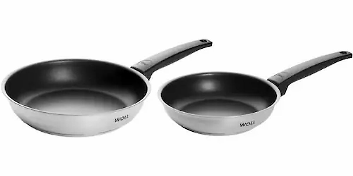 WOLL Pfannen-Set »Concept«, Edelstahl, (Set, 2 tlg.), Antihaftversiegelung günstig online kaufen