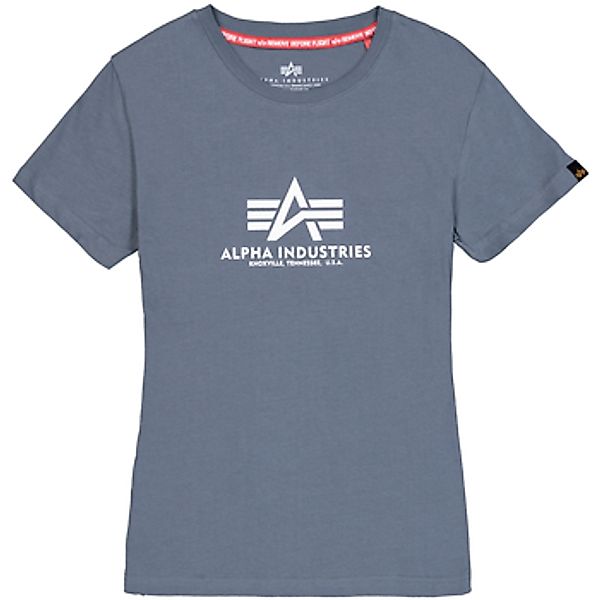 Alpha Industries  T-Shirt New Basic T-Shirt BL W - denim blue günstig online kaufen