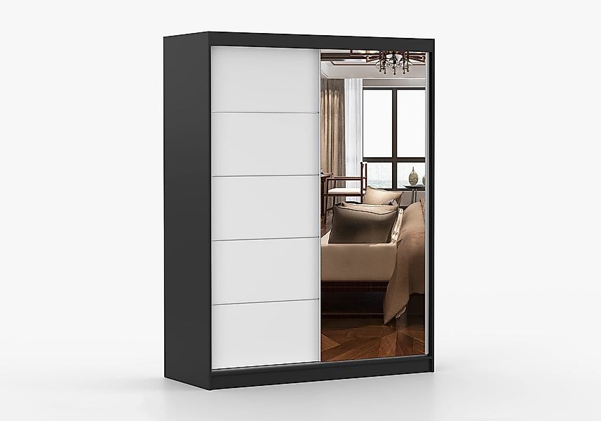 imoebel24 Schwebetürenschrank VISTA 05 150 cm günstig online kaufen