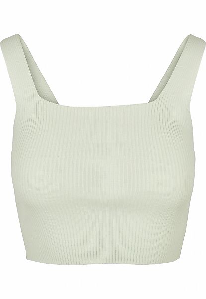 URBAN CLASSICS Tanktop "Urban Classics Damen Ladies Cropped Knit Top" 1 Stk günstig online kaufen