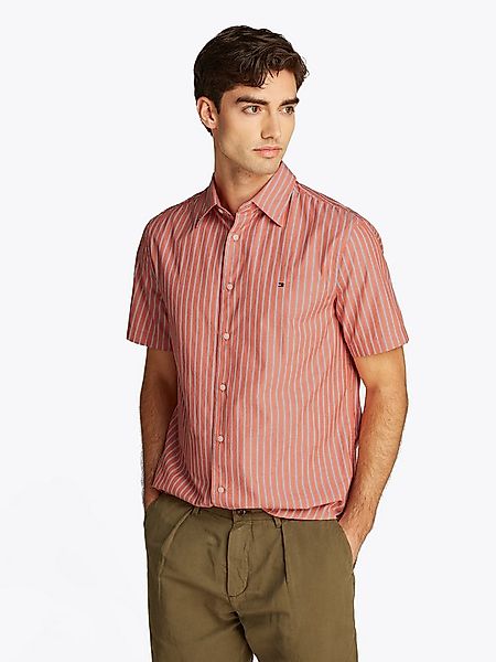 Tommy Hilfiger Kurzarmhemd FLEX POPLIN RETRO STP SS SHIRT günstig online kaufen