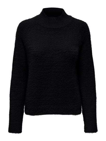 JACQUELINE de YONG Strickpullover Flauschiger Stehkragen günstig online kaufen