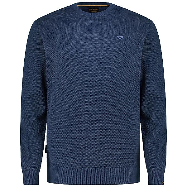 PME LEGEND Feinstrickpullover aus Baumwollmischung Farbe dunkelblau Größe: günstig online kaufen