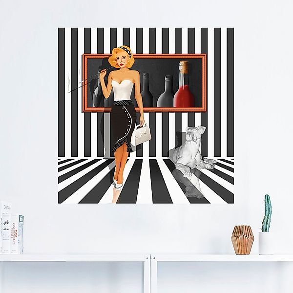 Artland Wandbild »Serie«, Frau, (1 St.), als Leinwandbild, Wandaufkleber in günstig online kaufen