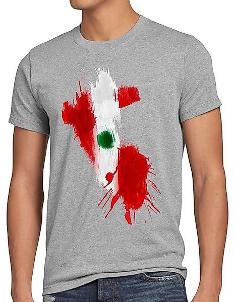 style3 T-Shirt Flagge Peru Fußball Sport WM EM Fahne günstig online kaufen