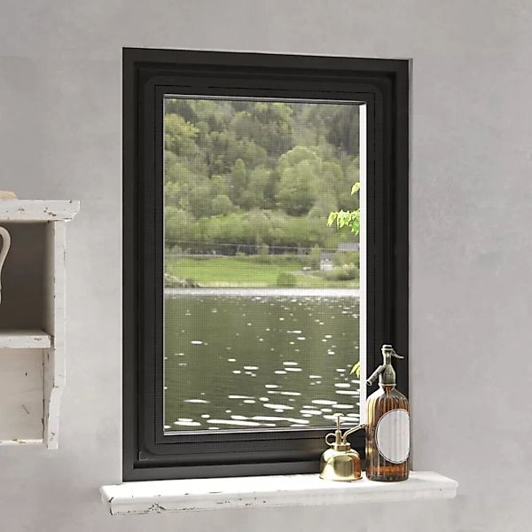 Vidaxl Magnet-insektenschutz Für Fenster Anthrazit 80x120 Cm günstig online kaufen