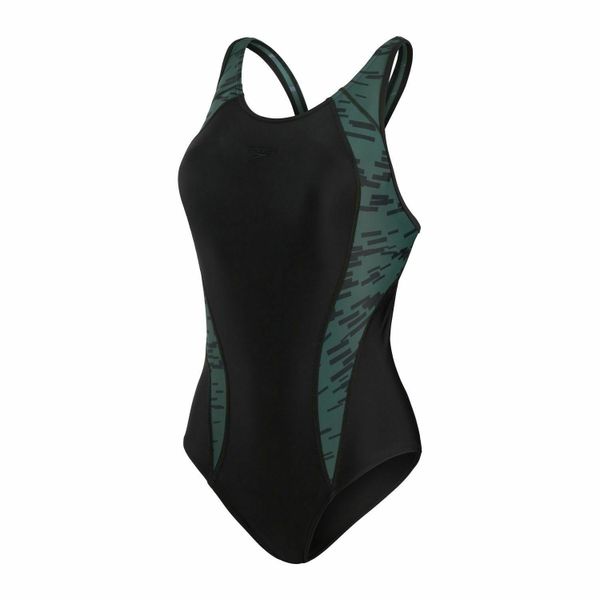 Speedo Badeanzug Panel Laneback Badeanzug günstig online kaufen