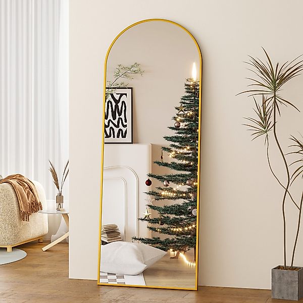 Boromal Ganzkörperspiegel Rund Bogen 150x50cm Spiegel günstig online kaufen