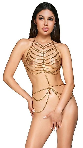 Cottelli Collection Statementkette Goldfarbene Körperkette in günstig online kaufen