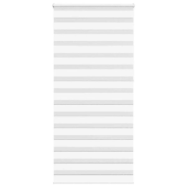 vidaXL Doppelrollo Weiß 100x230 cm Stoffbreite 95,9 cm Polyester 4014807 günstig online kaufen