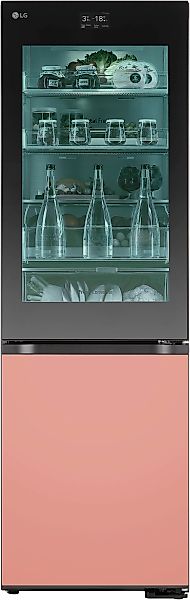 LG Kühl-/Gefrierkombination InstaView "GBG719MDNN" 187 cm hoch 59,5 cm brei günstig online kaufen