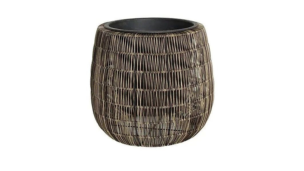 Trend Line Pflanzkübel TrendLine Polyrattan Pflanztopf günstig online kaufen