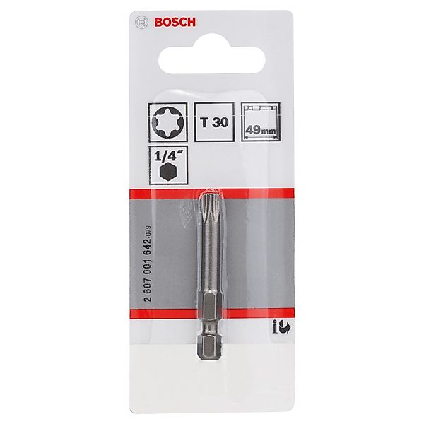 Bosch Schrauberbit Extra Hard T30 49 mm günstig online kaufen