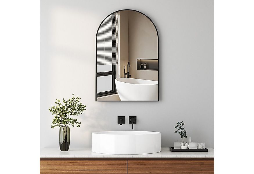 Hopibath Wandspiegel für Schlafzimmer Spiegel Rundbogen für Wohnzimmer Flur günstig online kaufen