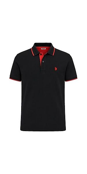 U.S. Polo Assn. Poloshirt US16300 (Baumwolle) schwarz Herren günstig online kaufen