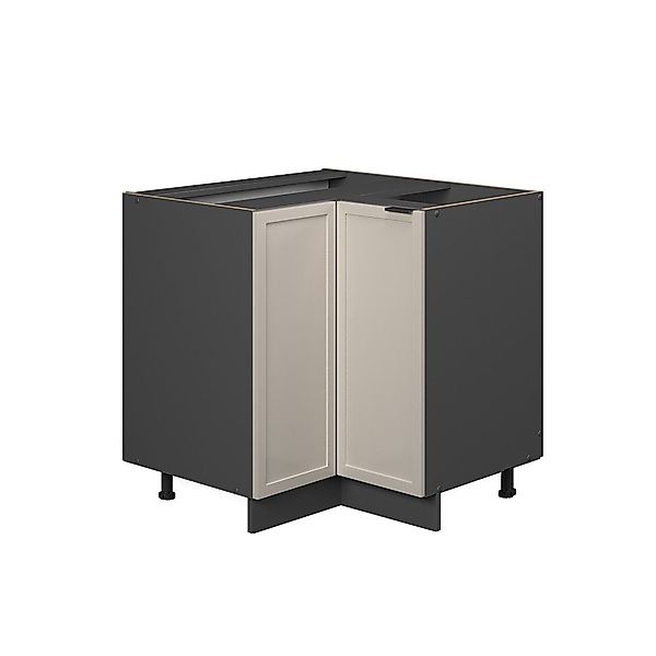 Vicco Eckunterschrank Fame-Line, GrauBeige/Anthrazit, 80.5 cm günstig online kaufen