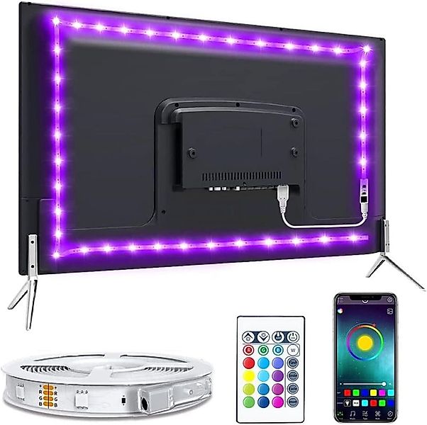MEGAGOODS LED Streifen RGB 5050 3m günstig online kaufen