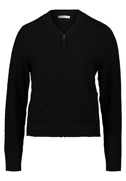 Betty&Co Strickjacke "Damen Strick-Cardigan mit Reißverschluss" 1 Stk. tlg. günstig online kaufen