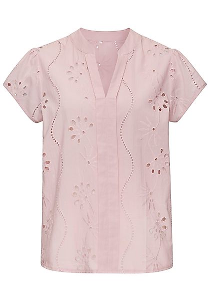 Buffalo Spitzenbluse mit kurzen Ärmeln günstig online kaufen