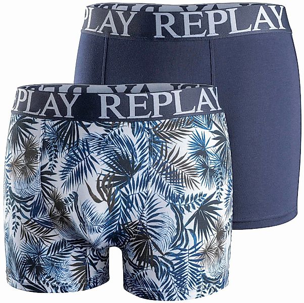 Replay Boxershorts "BOXER Style 7 T/C Foliage 2pcs box", 2erer Packung, mit günstig online kaufen