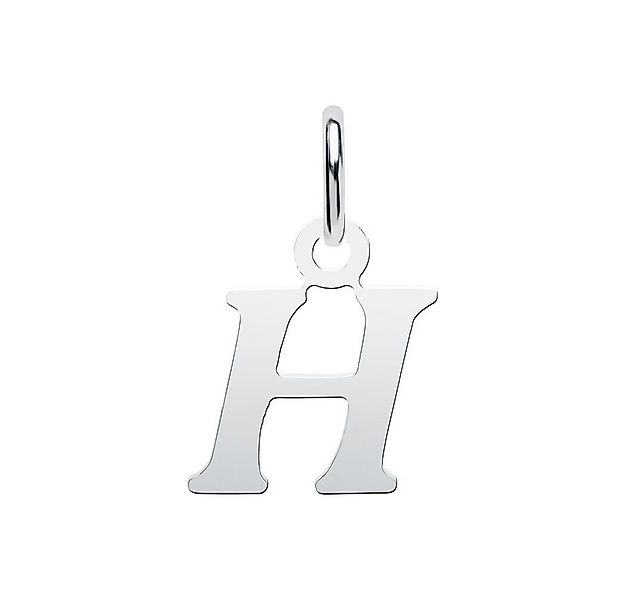Unique Kettenanhänger Unique Buchstabenanhänger "H" 925er Sterlingsilber An günstig online kaufen
