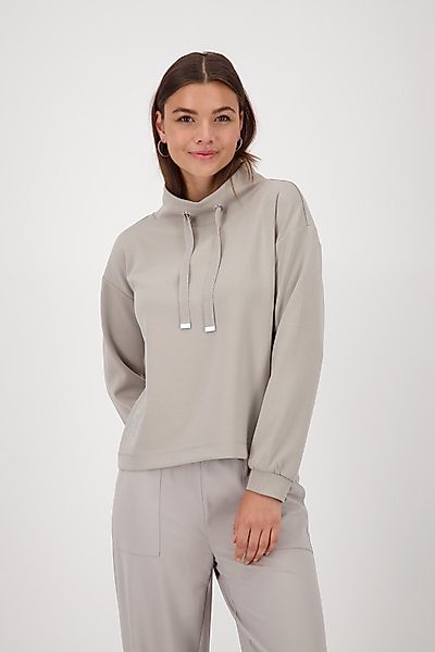 Monari Sweatshirt Sweatshirt Schmuckdetail Stehkragen mit günstig online kaufen